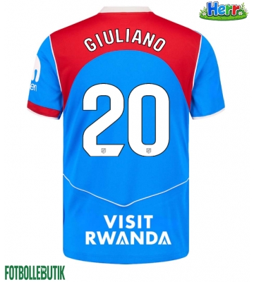 Atletico Madrid Giuliano Simeone #20 Tredje Tröja 2025-26 Kortärmad